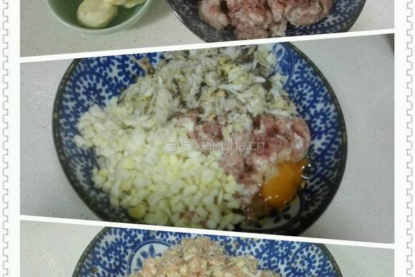 蟹粉狮子头的做法图解2