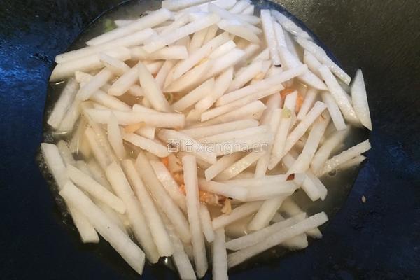 海鲜萝卜条的做法图解5