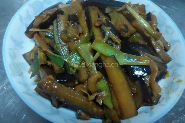 豆瓣酱炒茄子的做法图解10