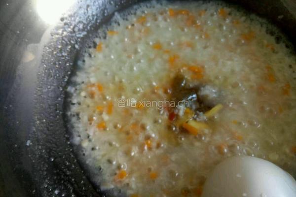 鲜虾南瓜蘑菇粥的做法图解5