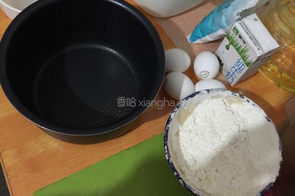 自制蛋糕的做法图解1