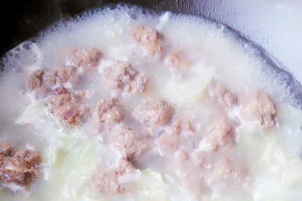 羊肉丸子汤的做法图解6