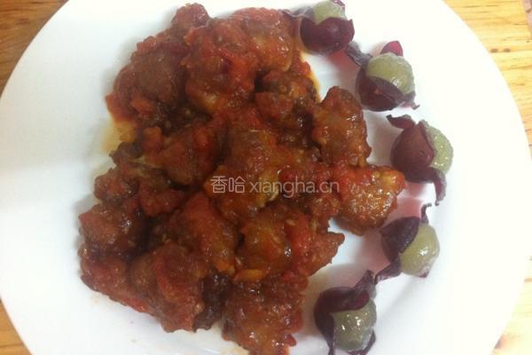 自制番茄汁酱排骨的做法图解18