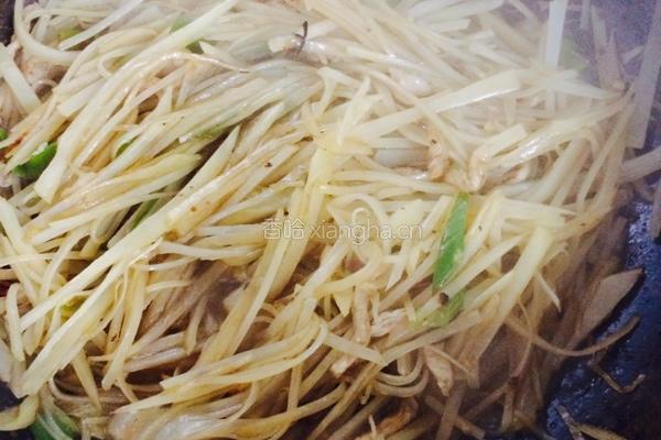 家常土豆丝的做法图解7
