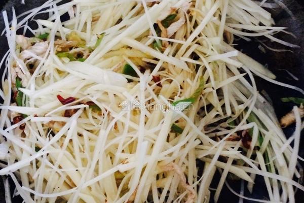 家常土豆丝的做法图解5