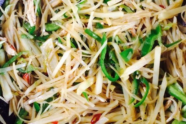家常土豆丝的做法图解8