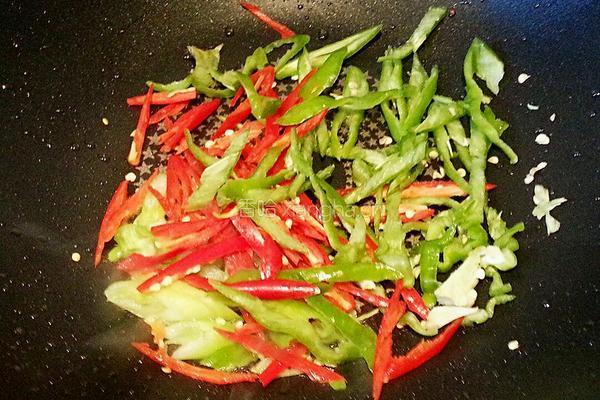 尖椒肉丝的做法图解5