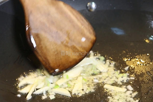 香干炒圆白菜的做法图解5