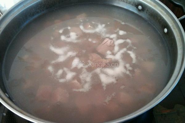 牛肉萝卜汤的做法图解4