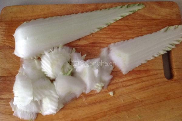 脆爽白菜片的做法图解4