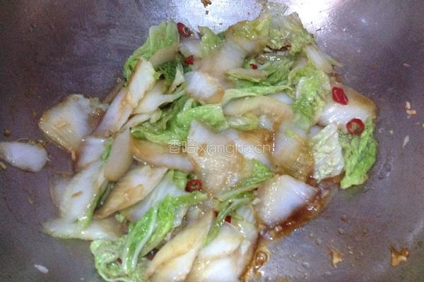 脆爽白菜片的做法图解11