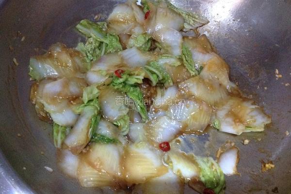脆爽白菜片的做法图解12