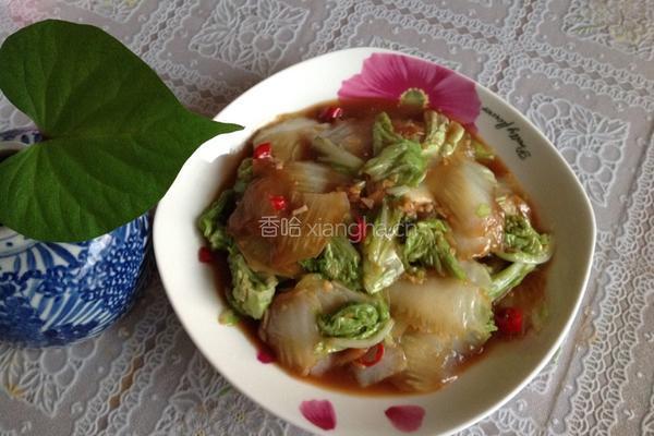 脆爽白菜片的做法图解13