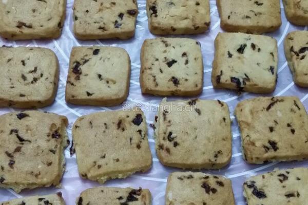 蔓越莓黑麦饼干的做法图解12