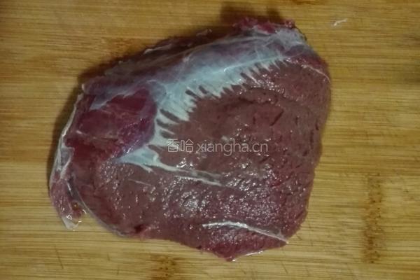 大葱炒牛肉的做法图解1