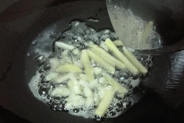 大葱炒牛肉的做法图解4