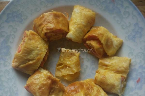 香肠鸡蛋饼的做法图解7