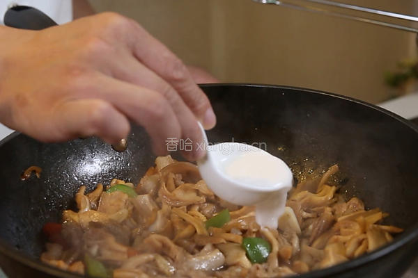 肉片烧蘑菇的做法图解7