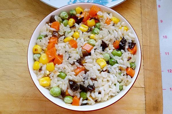 向日葵蛋炒饭的做法图解7