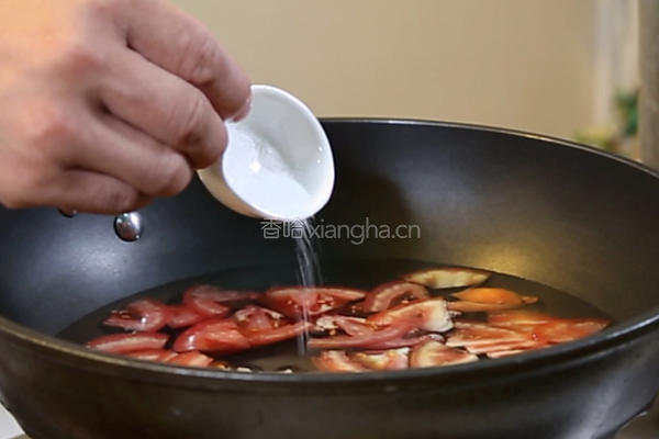 西红柿鸡蛋汤的做法图解4