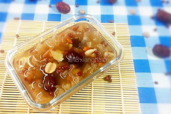 红豆银耳糖水的做法图解8