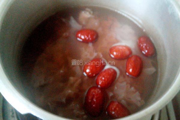 红豆银耳糖水的做法图解6
