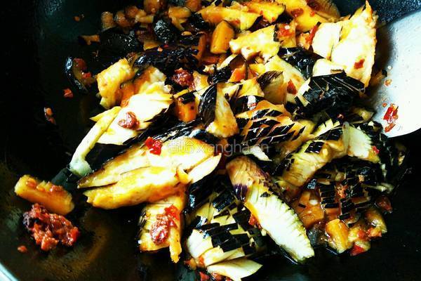 肉末茄子的做法图解4