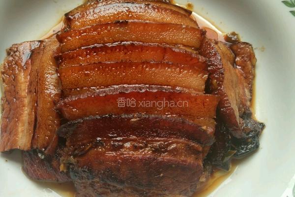 芽菜咸烧白的做法图解11