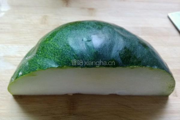清炒冬瓜的做法图解1