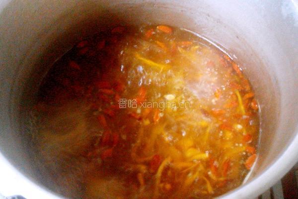 虫草花老鸡汤的做法图解5
