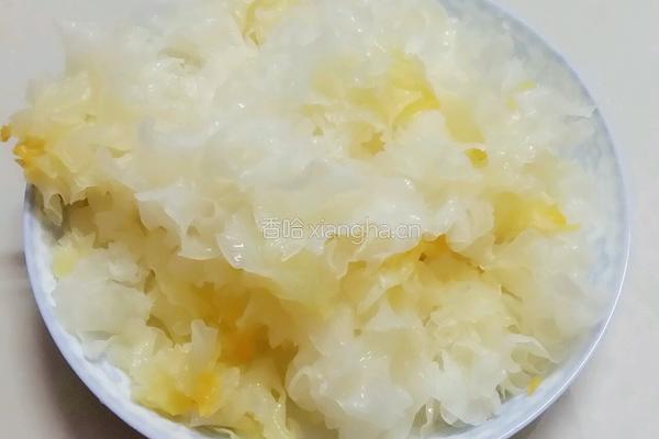 银耳紫薯糖水的做法图解4