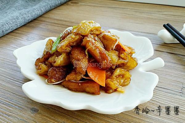 肉段烧茄子的做法图解13