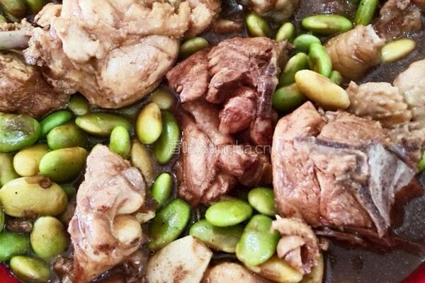 毛豆炒鸡块的做法图解7