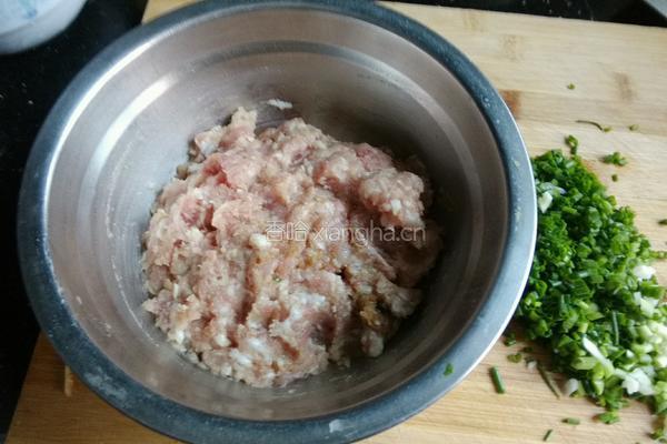猪肉馅千层饼的做法图解5