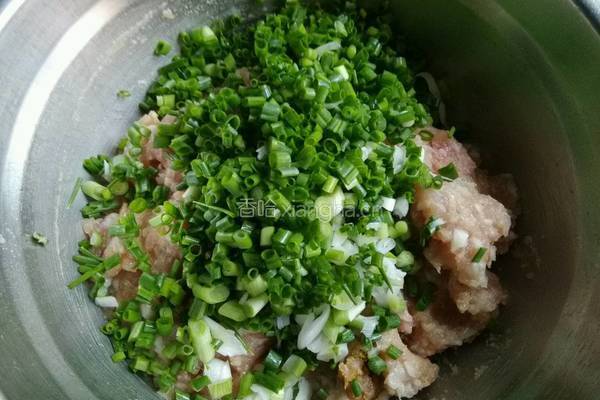 猪肉馅千层饼的做法图解6