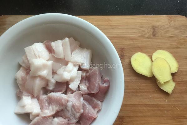 干豆角烧肉的做法图解3