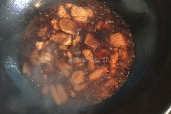 干豆角烧肉的做法图解6