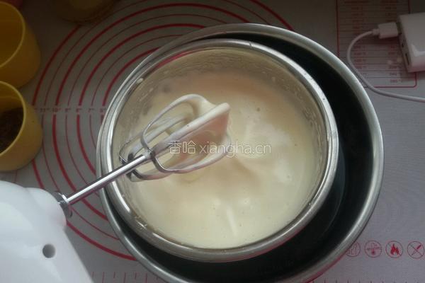 蔓越莓蒸蛋糕的做法图解3