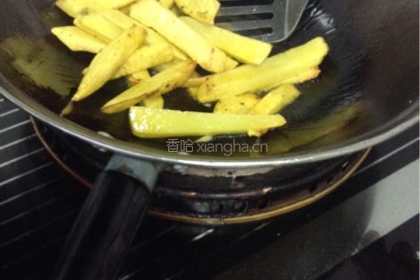 炸土豆条的做法图解5
