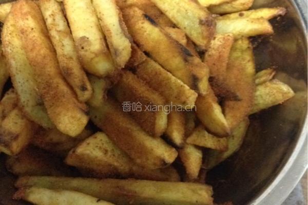 炸土豆条的做法图解7