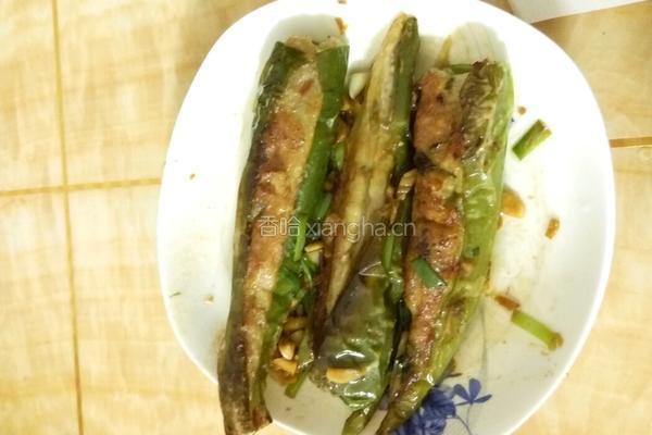 青椒酿肉的做法图解9