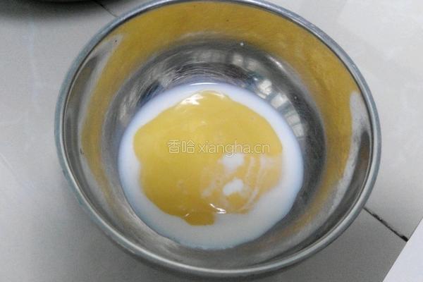 奶牛花纹蛋糕卷的做法图解7