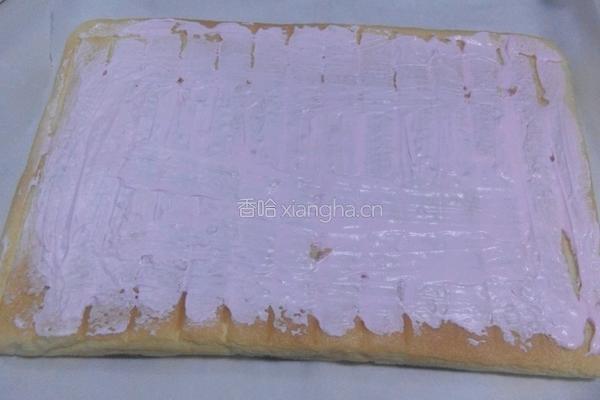 奶牛花纹蛋糕卷的做法图解19