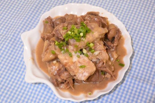 香芋焖鹅的做法图解7