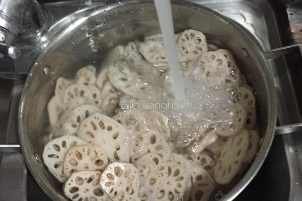 凉拌莲藕的做法图解4
