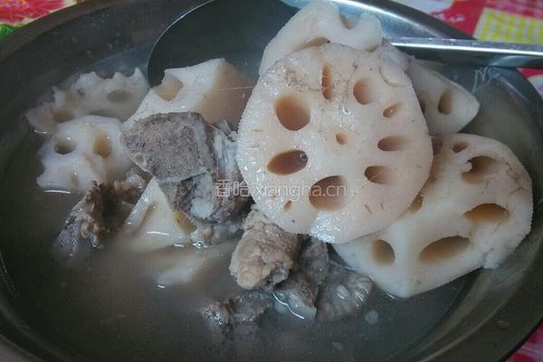 骨头莲藕汤的做法图解5