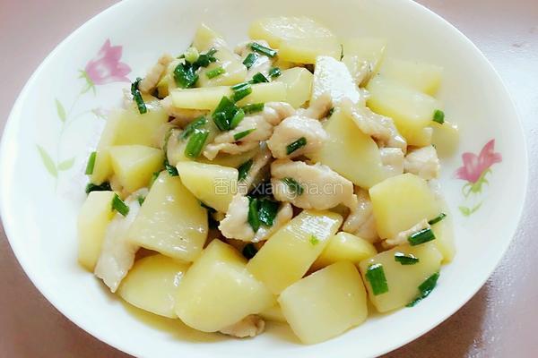 土豆肉片的做法图解8