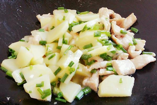 土豆肉片的做法图解7