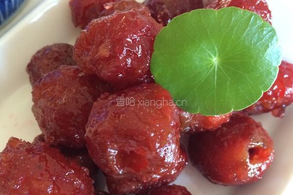 微波炉版山楂果脯的做法图解8