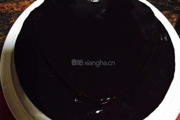 巧克力淋面慕斯蛋糕的做法图解7
